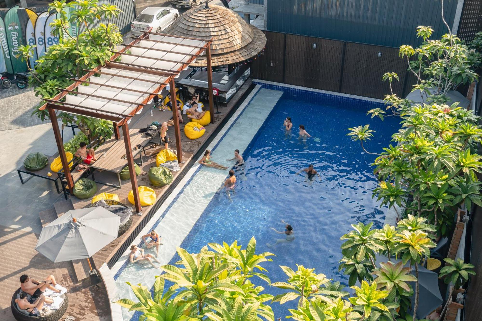 Sea Beach Hostel & Club Aonang Beachfront Ao Nang Exterior photo